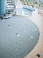 small sized porcelain tiles swimming pool floor tiles