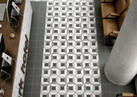 decorative stylish modern floor tiles pavement