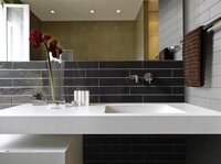 elegant modern tiles bathroom