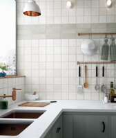 romantic retro pearly shimmer wall tiles