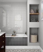 minimalistic elegant tiles simple