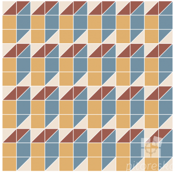 Prism small sized porcelain tiles vitrified ceramic tiles