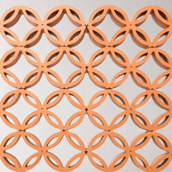 terakotové perforované tvarovky slnolamy