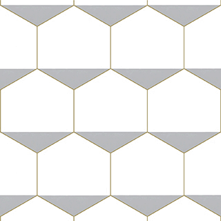 cementové dlaždice šesťuholníkové 20x23x1,6 cm