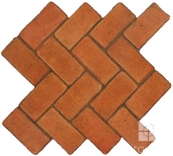 hand made terracotta tiles spanish pedralbes treated