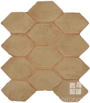 hand made picket terracotta tiles spanish pedralbes treated