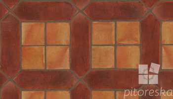 terracotta floor tiles hand made traditional spanish treated luxury cotto picket + square