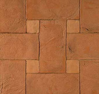 traditional terracotta tuscan tile flooring pavement composizioni fiorentine
