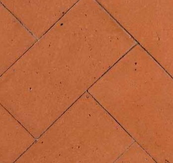 Hand made tuscan terracotta tiles - polished