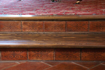 pedralbes gravírovaná terakota