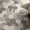 Unique retro wall and floor coverings