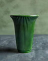 rucne robena dizajnova glazovana keramicka vaza hand made glazed terracotta vase