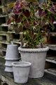 dekorativny hlineny keramicky terakotovy neglazovany kvetinac unglazed natural terracotta flower pot handmade