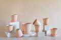dizajnovy terakotovy hlineny crepnik kvetinac glazovana keramika glazed terracotta flower pot