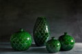 rucne robena dizajnova glazovana keramicka vaza hand made glazed terracotta vase
