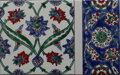 ručne maľované kachličky - orientálny vzor hand painted oriental tiles