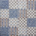 ručne maľované kachličky - stredomorské vzory hand painted decorative tiles