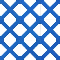 cement tiles - diagonal pattern