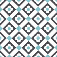 cement tiles - diagonal pattern