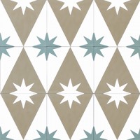 cementové dlaždice 20x20x1,6cm - diagonálny vzor cementová dlažba - diagonálne vzory