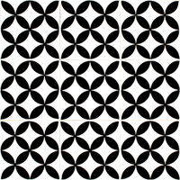 cementové dlaždice 20x20x1,6cm - moderný vzor cementová dlažba - moderný vzor