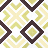 cementové dlaždice 20x20x1,6cm - moderný vzor cementová dlažba - moderný vzor