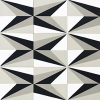 cementové dlaždice 20x20x1,6cm - moderný vzor vzorovana dlazba