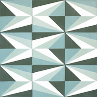 cementové dlaždice 20x20x1,6cm - moderný vzor vzorovana dlazba