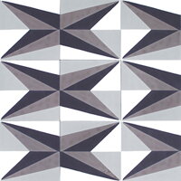 cementové dlaždice 20x20x1,6cm - moderný vzor vzorovana dlazba