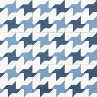 cementové dlaždice 20x20x1,6cm - moderný vzor vzorovana dlazba