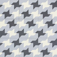 cementové dlaždice 20x20x1,6cm - moderný vzor vzorovana dlazba
