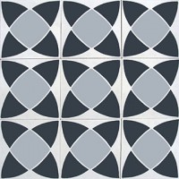 cement tiles - contemporary pattern