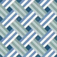 cement tiles - contemporary pattern
