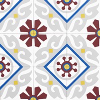cement tiles - traditional pattern
