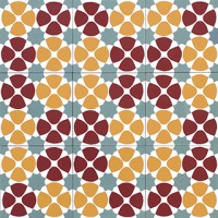 cement tiles - traditional pattern