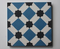 cementové dlaždice - detail