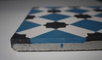 cementové dlaždice - detail