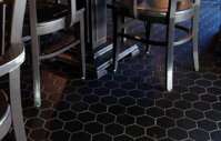 small sized porcelain tiles hexagon tiles