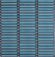 glazovana gresova mozaika piano finger mosaic kitkat tyrkysova