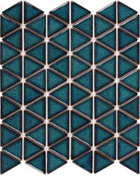 glazovana mozaika obklady trojuholníky