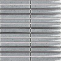 glazovana gresova mozaika piano finger mosaic grey šedá