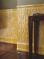 retro glazovany obklad panelling