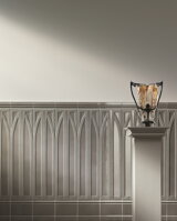 retro glazovany obklad panelling