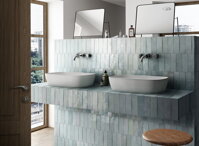 alternative for zellige tiles-  glossy ceramic tiles