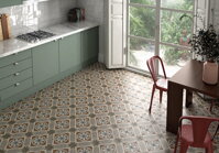 stylish modern decorative floor tiles pavement