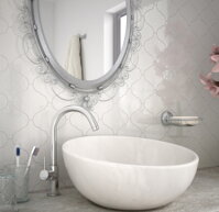 modern stylish bathroom tiles elegant arabesque