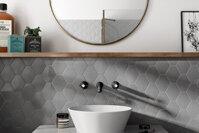 stylish retro decorative unicolor glazed ceramic wall tiles