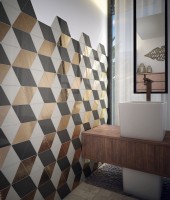 stylish retro decorative unicolor glazed ceramic wall tiles