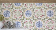 hand painted tiles moiolica