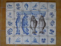 rucne malovany obklad azulejos